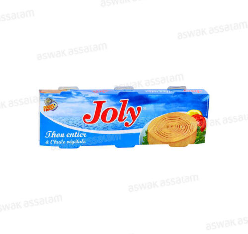 THON ENTIER A L’HUILE VEGETALE 3*85G JOLY