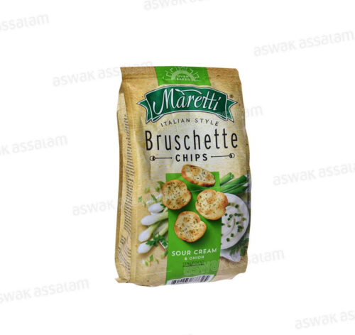 BOUCHEES DE PAIN A LA CREME SURE ET AUX OIGNONS 70G MARETTI