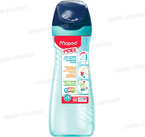 GOURDE 580ML BLEU MAPED PICNIK