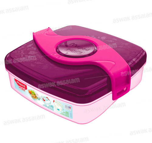 BOITE A GOUTER ROSE MAPED
