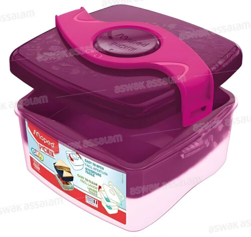 BOITE A GOUTER ROSE MAPED