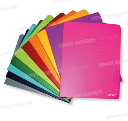 CAHIER PIQUE 17*22CM 96 PAGES 90G COUVERTURE POLYPROPYLENE TRENDY ANCOR