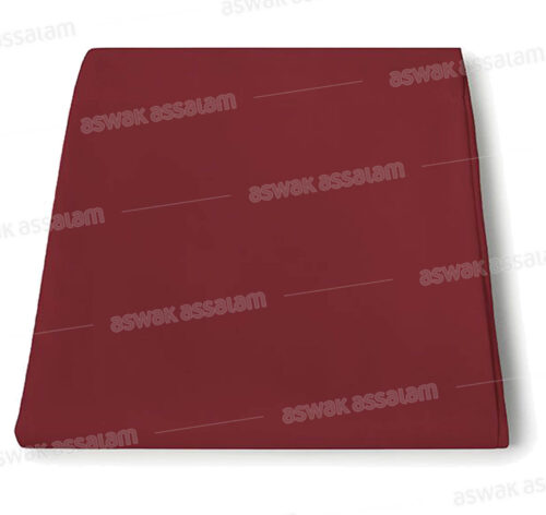DRAP HOUSSE COTONELLE 140*190CM GRENAT RICHBOND
