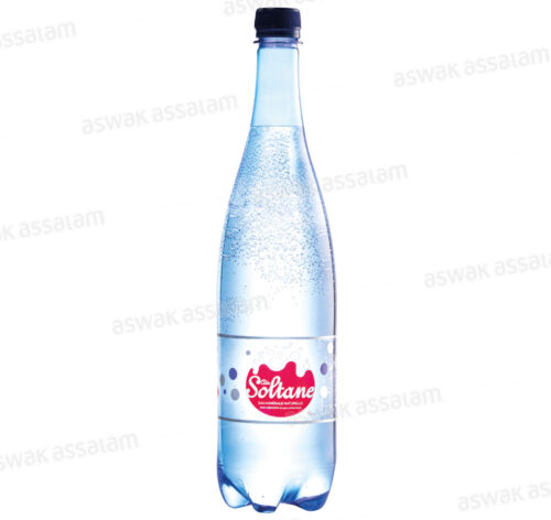 EAU MINERALE GAZEUSE 1L AIN SOLTANE