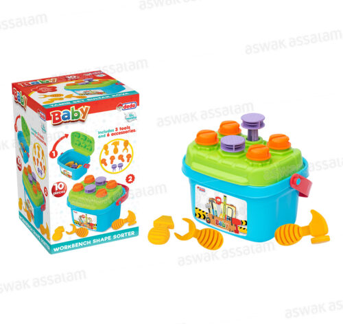 JEU D’ACTIVITES EDUCATIF 10 PIECES POUR BEBE
