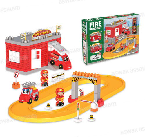 CASERNE DE POMPIERS A CONSTRUIRE 47 PIECES