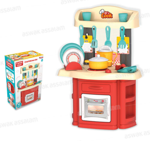JEU DE CUISINE ENFANT 16 ACCESSOIRES
