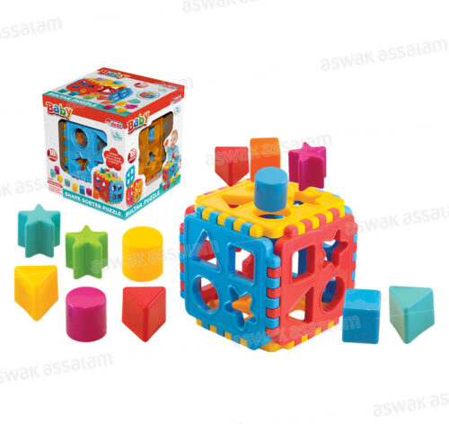 CUBE EDUCATIF TRIEUR DE FORMES