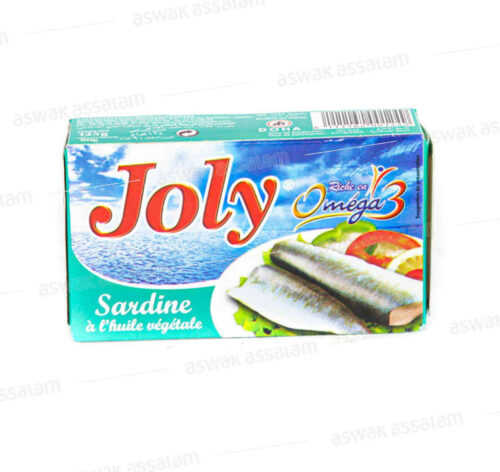 SARDINE HUILE VEGETALE 125G JOLY