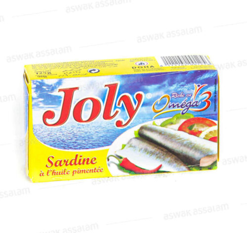 SARDINE HUILE PIMENTEE 125G JOLY