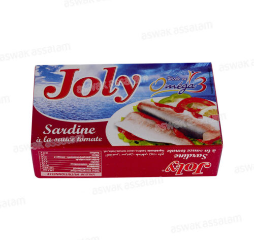 SARDINE A LA SAUCE TOMATE 125G JOLY