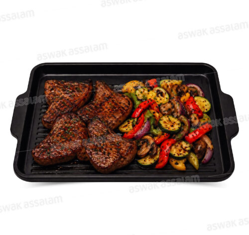 PLAQUE GRILL RECTANGULAIRE 50*30CM