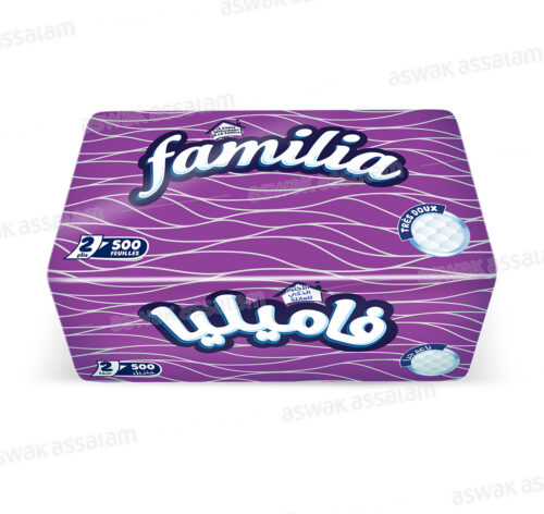 MOUCHOIR 2 PLIS 500 UNITES FAMILIA