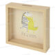 CADRE PHOTO TIRELIRE 20*20*5CM