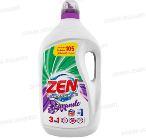 LESSIVE LIQUIDE LAVANDE 5L ZEN