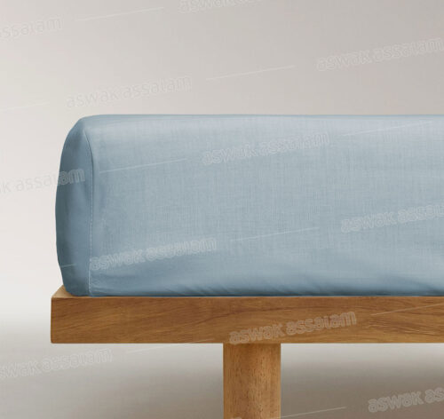 DRAP-HOUSSE BLEU 180X200CM