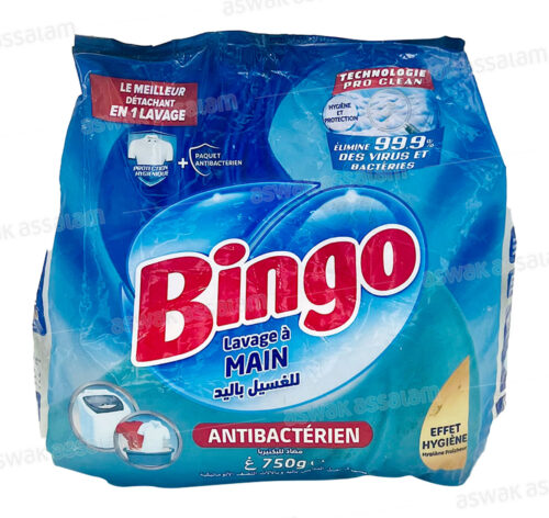 LESSIVE MAIN REGULAR 750G BINGO