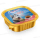 BARQUETTE PATE SAUMON ET RIZ POUR CHIEN ADULTE 150G ALPHAPET
