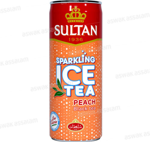ICE TEA PECHE CANETTE 33CL SULTAN