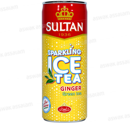 ICE TEA GINGEMBRE CANETTE 33CL SULTAN
