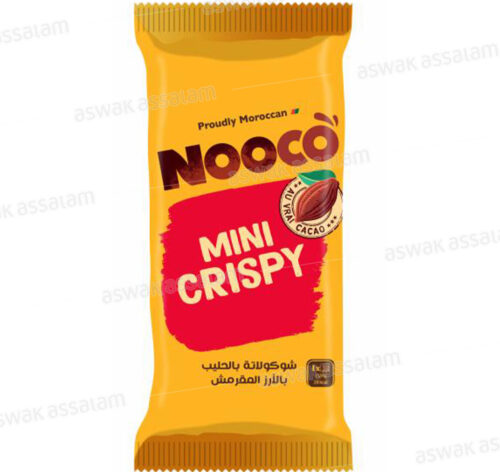 CHOCOLAT LAIT 6G MINI CRISPY NOOCO