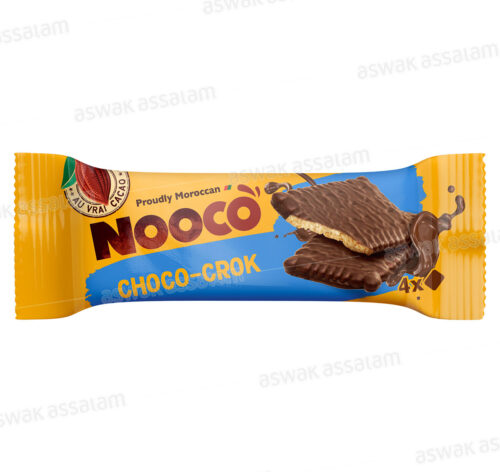 BISCUIT ENROBE CHOCOLAT 44G CHOCO-CROK NOOCO