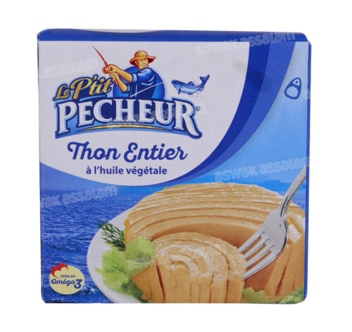THON A L’HUILE VEGETALE 8G LE P’TIT PECHEUR