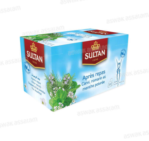 INFUSION BIEN ETRE APRES REPAS 20 SACHETS SULTAN