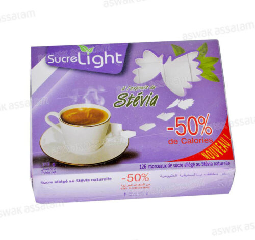 SUCRE EN MORCEAUX A L’EXTRAIT DE STEVIA 315G SUCRE LIGHT