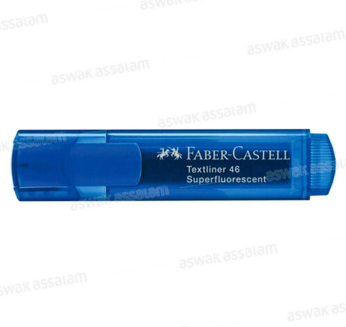 SURLIGNEUR TRANSPARENT BLEU FABER-CASTELL