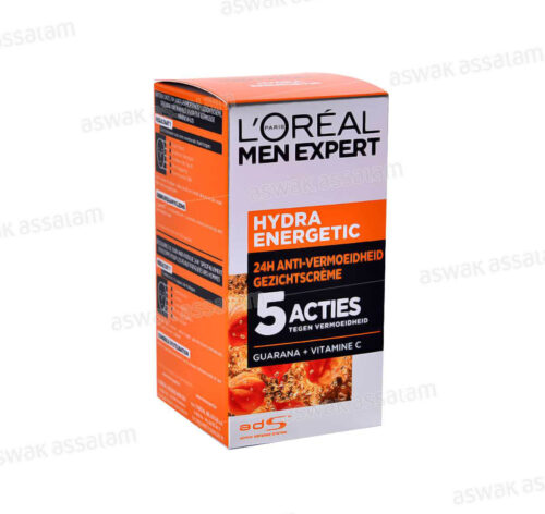 SOIN HYDRATANT HYDRA ENERGETIC 50ML MEN EXPERT L’OREAL