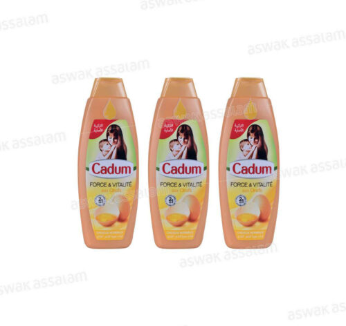PACK DE 3 SHAMPOOING AUX UFS 190ML CADUM ( 2 ACHETES = 1 GRATUIT )