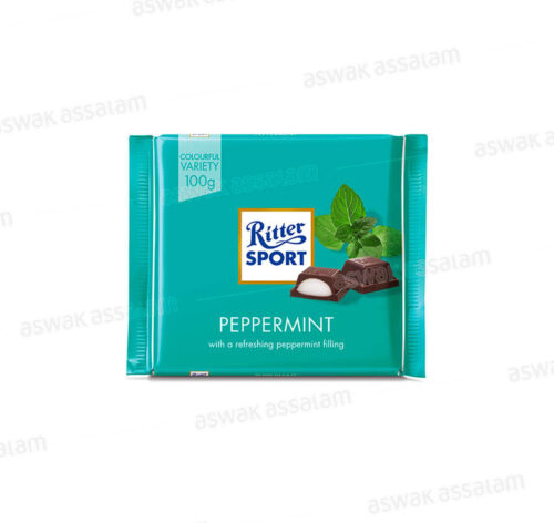 CHOCOLAT PEPPERMINT 100G RITTER SPORT