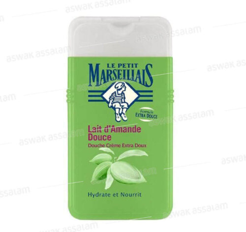 GEL DOUCHE LAIT D’AMANDE DOUCE 250ML LE PETIT MARSEILLAIS