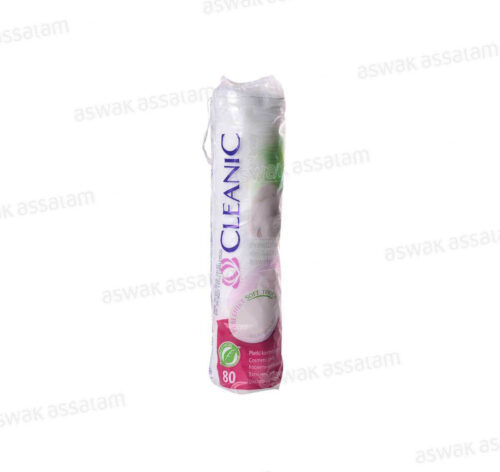 DISQUES COTON PURE EFFECT 80 UNITES CLEANIC