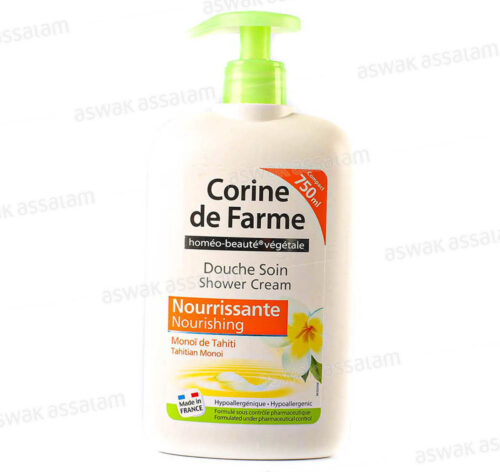DOUCHE SOIN NOURRISSANTE AU MONOI DE TAHITI 750ML CORINE DE FARME