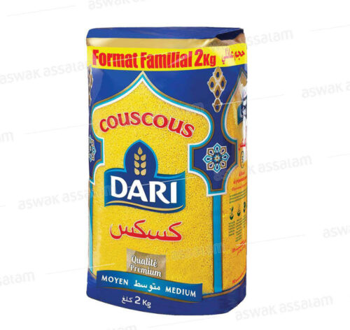 COUSCOUS MOYEN 2KG DARI