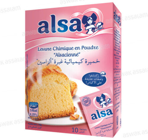 LEVURE CHIMIQUE 10 SACHETS ALSA