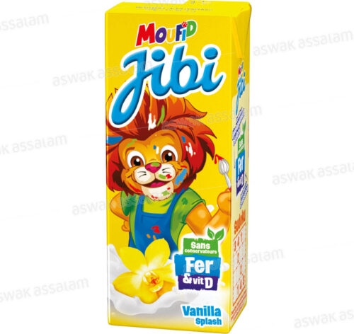 LAIT AROMATISE VANILLE 200ML JIBI MOUFID