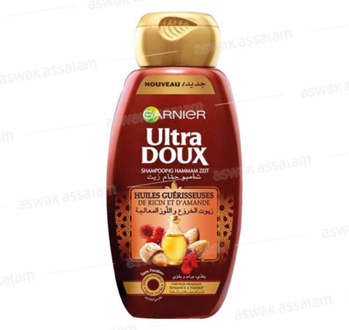 SHAMPOOING AMANDE ET RICIN 400ML ULTRA DOUX