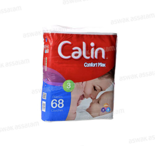 COUCHES BEBE MINI JUMBO PACK 68 UNITES CALIN