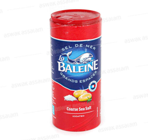 GROS SEL DE MER 600G LA BALEINE