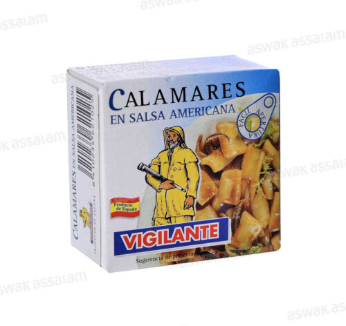 CALAMARS A LA SAUCE AMERICAINE 80G VIGILANTE
