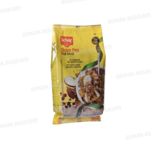 MUESLI FRUITS SANS GLUTEN 375G SCHAR