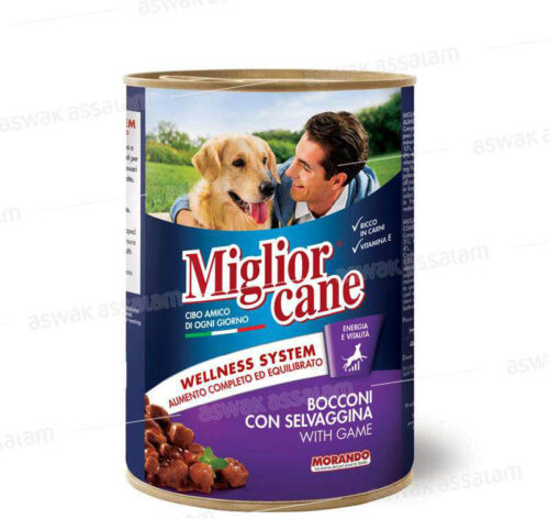DIVERSES VIANDES 405G POUR CHIEN MIGLIOR CANE MORANDO