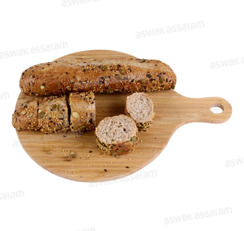 LOT DE 4 PAINS SANDWICHS AUX CEREALES