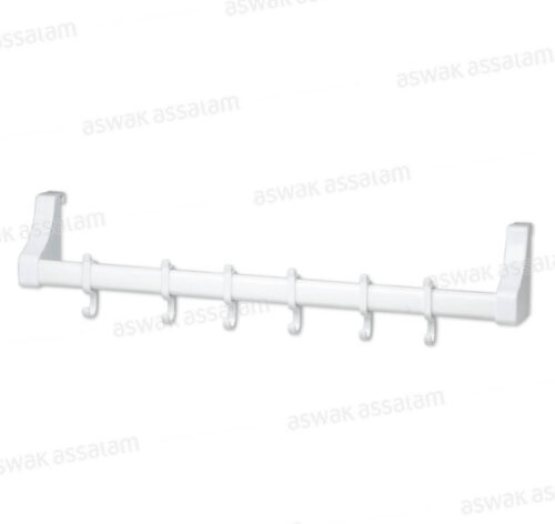 PORTE MANTEAU BLANC 57CM
