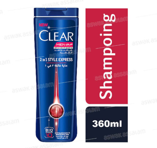SHAMPOOING 2 EN 1 STYLE EXPRESS 360ML CLEAR