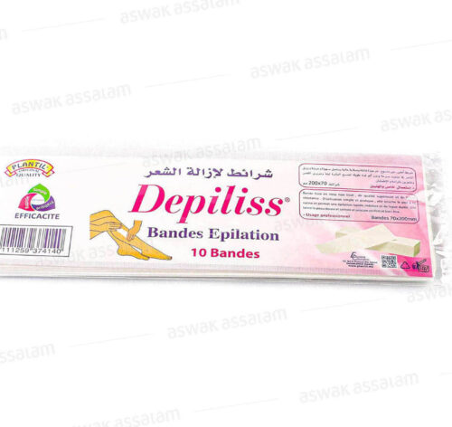 BANDES EPILATION 10 PIECES DEPILISS