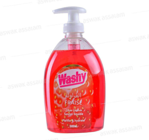 SAVON LIQUIDE FRAISE 500ML WASHY